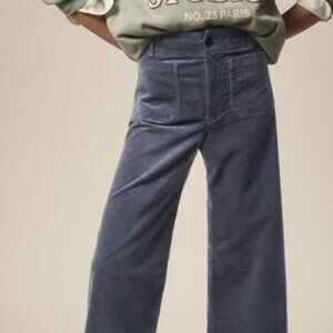 Wide Leg Cropped Corduroy Pants (Colette dupe!)